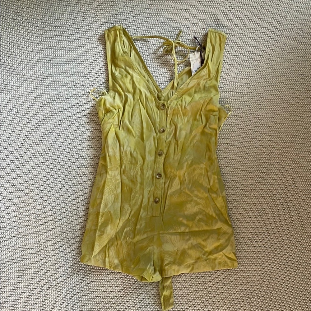 Endless Blu Palm Breeze Romper
